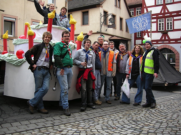 Fasching 2009 - Die Pfadfinderburg ist 50!