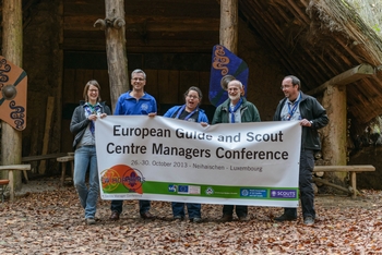 Gruppenphoto der deutschen TN an der EGSCMC 2013